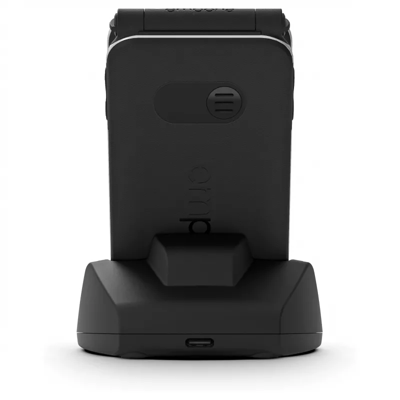 Emporia emporiaJOY V228 Flip Phone, 4G LTE, Large Buttons, 2.8 inch TFT Display, Black