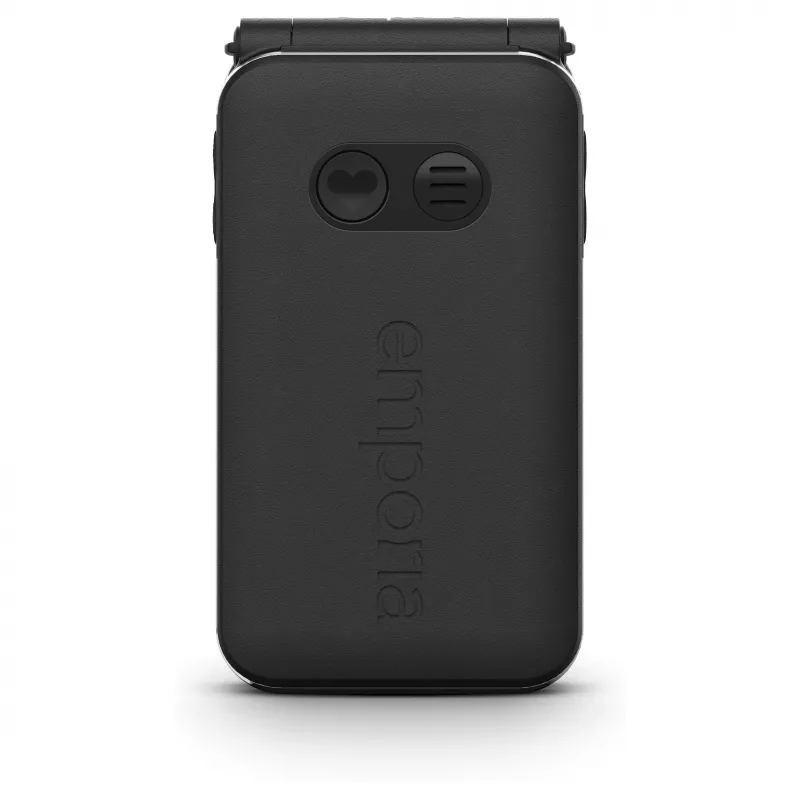 Emporia emporiaJOY V228 Flip Phone, 4G LTE, Large Buttons, 2.8 inch TFT Display, Black