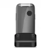 Emporia ONE V200i sulankstomas telefonas, 2,31 colio ekranas, dviejų SIM kortelių palaikymas, SOS mygtukas, Space Grey/Silver