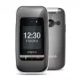 Emporia ONE V200i sulankstomas telefonas, 2,31 colio ekranas, dviejų SIM kortelių palaikymas, SOS mygtukas, Space Grey/Silver