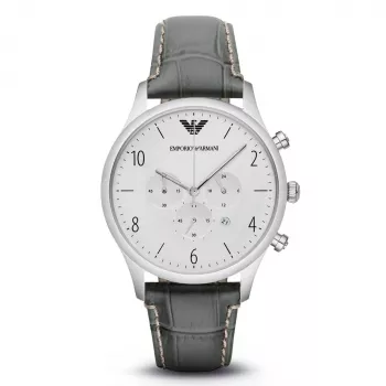 Emporio Armani AR1861 Vyriškas Nerūdijančio Plieno Chronografo Laikrodis 43mm