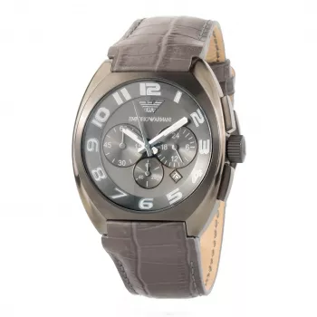 Emporio Armani AR5847 Vyriškas chronografinis laikrodis 45mm Nerūdijantis plienas Rožinio aukso atspalvis
