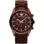 Emporio Armani AR5982 Vyriškas Chronografinis Nerūdijančio Plieno Laikrodis 43mm