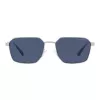 EMPORIO ARMANI EA2140-304580 Akiniai vyrams Matiniai juodi pilki stačiakampiai