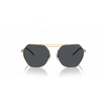 EMPORIO ARMANI EA2148-301387 Vyriški akiniai nuo saulės, matinis juodas rėmelis, tamsiai pilki lęšiai, 56 mm