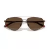 EMPORIO ARMANI EA2156-300673 Vyriški akiniai nuo saulės, matinė juoda, tamsiai pilki lęšiai, 59 mm