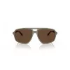 EMPORIO ARMANI EA4236U543773 Vyriški akiniai nuo saulės Havana Acetate Brown Gradient 59mm