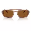 EMPORIO ARMANI EA4240U620373 Vyriški akiniai nuo saulės - Matinio juodo rėmelio, tamsiai pilki lęšiai, 53 mm