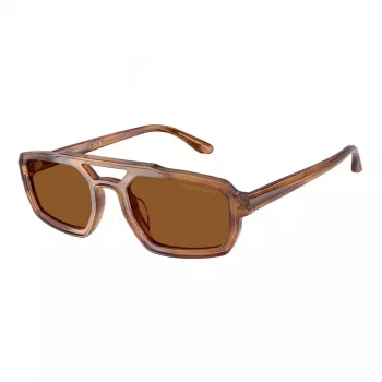 EMPORIO ARMANI EA4240U620373 Vyriški akiniai nuo saulės - Matinio juodo rėmelio, tamsiai pilki lęšiai, 53 mm