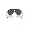 EMPORIO ARMANI EA4242U 621287 Vyriški akiniai nuo saulės Matiniai juodi pilki 56mm