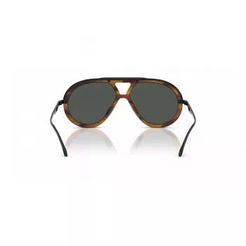 EMPORIO ARMANI EA4242U 621287 Vyriški akiniai nuo saulės Matiniai juodi pilki 56mm