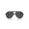 EMPORIO ARMANI EA4242U 621287 Vyriški akiniai nuo saulės Matiniai juodi pilki 56mm