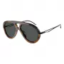 EMPORIO ARMANI EA4242U 621287 Vyriški akiniai nuo saulės Matiniai juodi pilki 56mm
