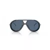 EMPORIO ARMANI EA4242U621380 Vyriški akiniai nuo saulės - Matinis juodas rėmelis, pilki gradientiniai lęšiai, 56 mm