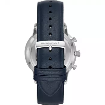 Emporio Armani vyrų laikrodis Luigi Chronograph su nerūdijančio plieno tinkleliu AR11226