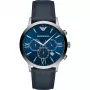 Emporio Armani vyrų laikrodis Luigi Chronograph su nerūdijančio plieno tinkleliu AR11226