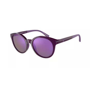 EMPORIO ARMANI Moteriški akiniai nuo saulės EA4185-51154V Skaidrus pilkas rėmelis Pilki gradientiniai lęšiai 47/18/125 mm