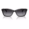 EMPORIO ARMANI Moteriški akiniai nuo saulės EA4238F50178G - Juodas acetatinis rėmelis, pilki gradientiniai lęšiai 54mm