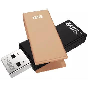 Emtec USB 2.0 C350 128GB Brick Orange USB Flash Drive