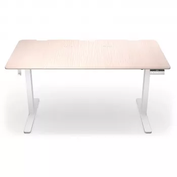 ENDORFY Atlas L Electric reguliuojamo aukščio stovimas stalas, šviesi mediena, 1400x600 mm