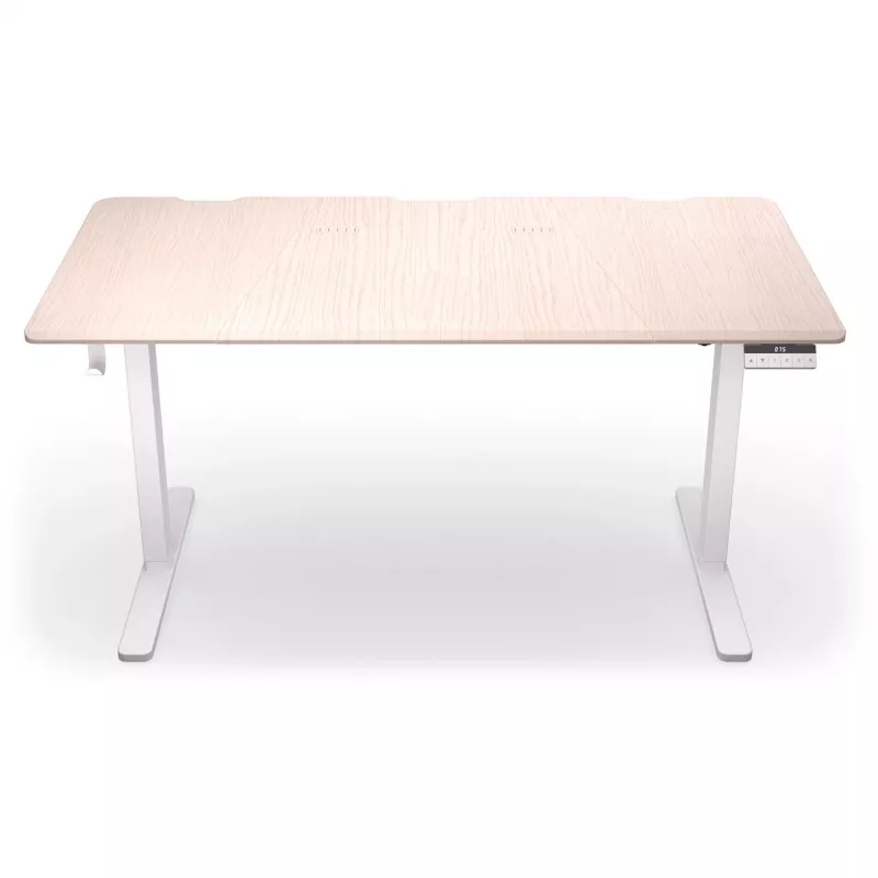 ENDORFY Atlas L Electric reguliuojamo aukščio stovimas stalas, šviesi mediena, 1400x600 mm