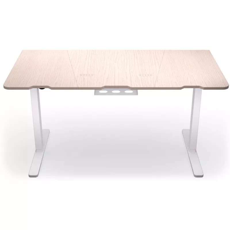 ENDORFY Atlas L Electric reguliuojamo aukščio stovimas stalas, šviesi mediena, 1400x600 mm