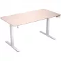 ENDORFY Atlas L Electric reguliuojamo aukščio stovimas stalas, šviesi mediena, 1400x600 mm