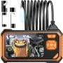 Endoskopinė kamera su ekranu Bigstren 4.3 inch IPS LCD 1080P 8mm zondas 5m kabelis IP67 2600mAh
