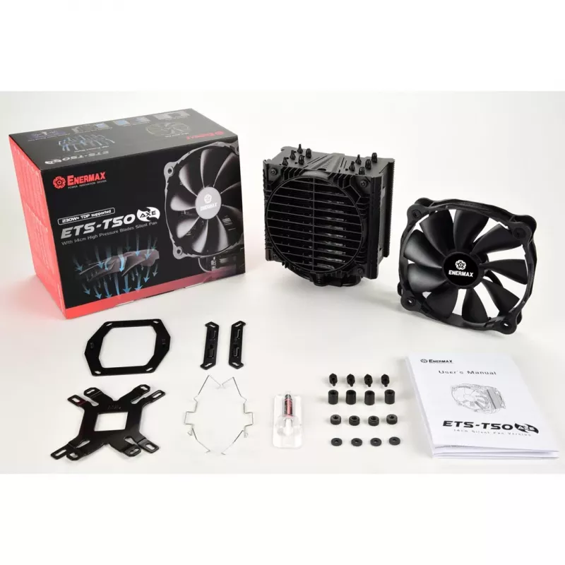 Enermax ETS-T50 AXE Silent Edition 140mm Bokšto CPU Oro Aušintuvas