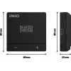 ENGO Controls EASY-230B laidinis kasdienis programuojamas kambario termostatas