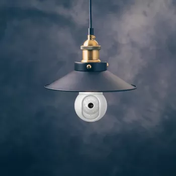 ENGO Controls ECAM-E27 išmanioji „Wi-Fi“ kamera E27 lempai, 4MP