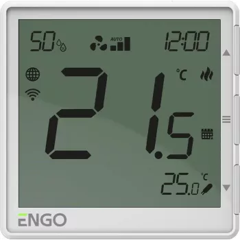ENGO Controls EFAN-230W Fan Coil Termostatas, 230V