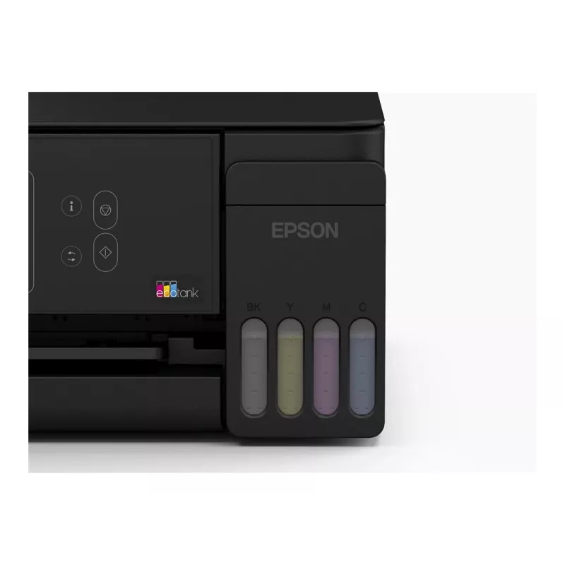 Epson EcoTank ET-2922 Spalvotas Rašalinis Daugiafunkcis Spausdintuvas - A4/Legal - Spausdinimas, Kopijavimas, Skenavimas - Wi-Fi, USB - Juodas