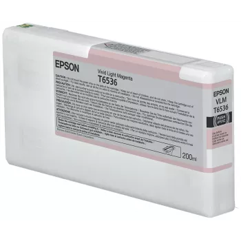 Epson T653600 UltraChrome HDR šviesiai purpurinis rašalo kasetė 200ml