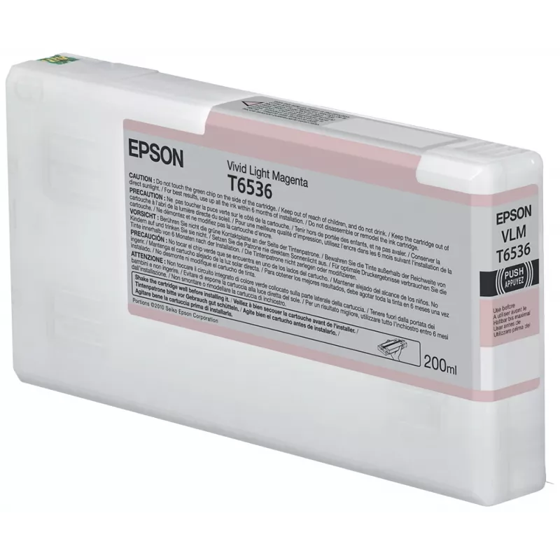 Epson T653600 UltraChrome HDR šviesiai purpurinis rašalo kasetė 200ml