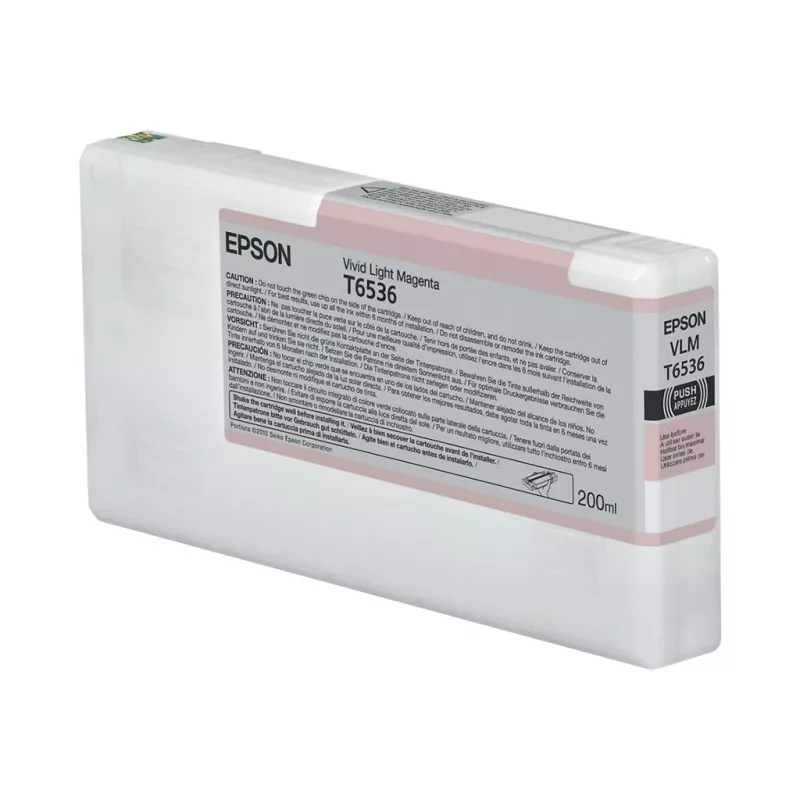 Epson T653600 UltraChrome HDR šviesiai purpurinis rašalo kasetė 200ml