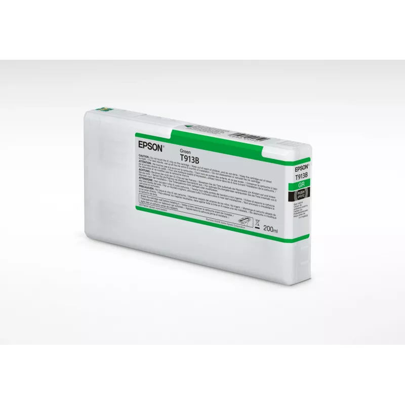 Epson T913B Original Ink Cartridge - 200 ml - Green