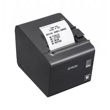 Epson TM-L90LF (688) tiesioginio terminio spausdinimo POS spausdintuvas - USB Ethernet be pamušalo tamsiai pilkas
