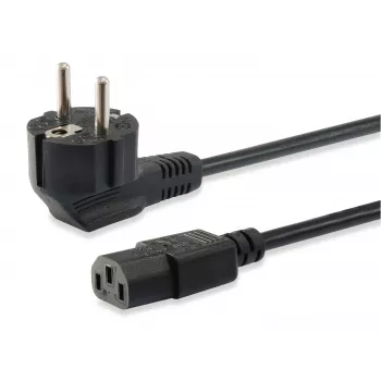 Equip 112121 - 3 m - Schuko Type F į IEC C13 maitinimo laidas - H05VV-F3G - 250 V - 10 A - Juoda