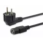 Equip 112121 - 3 m - Schuko Type F į IEC C13 maitinimo laidas - H05VV-F3G - 250 V - 10 A - Juoda