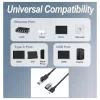 EQUIP 133101 USB-C & USB-A į RJ45 Gigabit Ethernet adapteris, juodas
