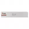 Equip 19 colių kabelių tvarkymo skydelis su 5 plastikiniais žiedais, plieninis, 1U, RAL7035