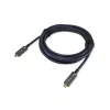 EQUIP 578203 USB-C į USB-C aktyvus optinis kabelis 7,5 m 4K@60Hz 10Gbps PD 60W juodas