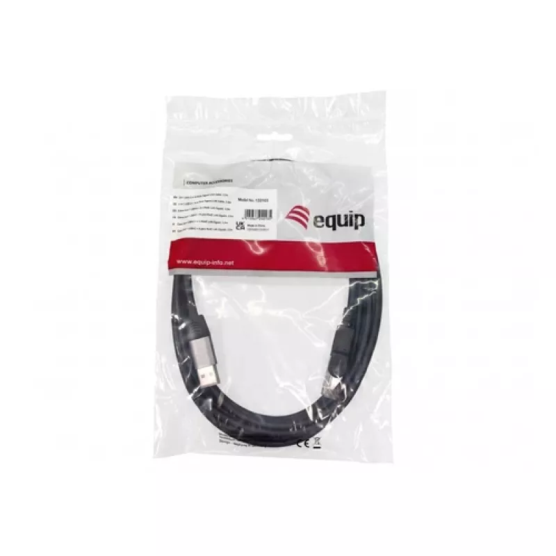 Equip GigaBit USB-C+A į RJ45 adapteris, juodas