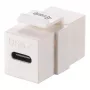 Equip Keystone Coupler USB 3.2 Gen 2 USB-C į USB-C, Moteris į Moterį, Baltas
