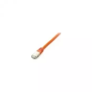 equip S/FTP Cat.6a tinklo kabelis, 0,25 m, oranžinis 605573