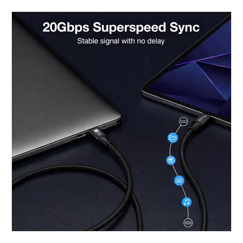 EQUIP USB-C į USB-C + HDMI adapteris su 100W PD, 4K/60Hz, aliuminio