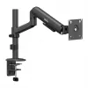 Ergo Office ER-691 B Dujinis spyruoklinis monitoriaus laikiklis 17-32 inch ekranams, 1-10 kg, matinė juoda, VESA 75/100
