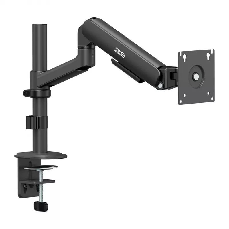Ergo Office ER-691 B Dujinis spyruoklinis monitoriaus laikiklis 17-32 inch ekranams, 1-10 kg, matinė juoda, VESA 75/100