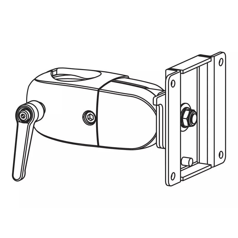Ergotron tvirtinimo komponentas (spaustuvas su vienu)